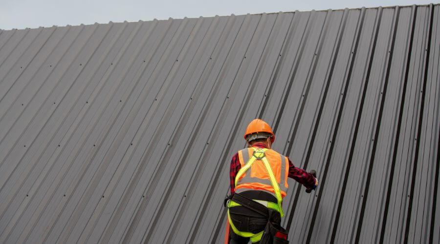 Professional metal roof installation services in Hemphill, TX